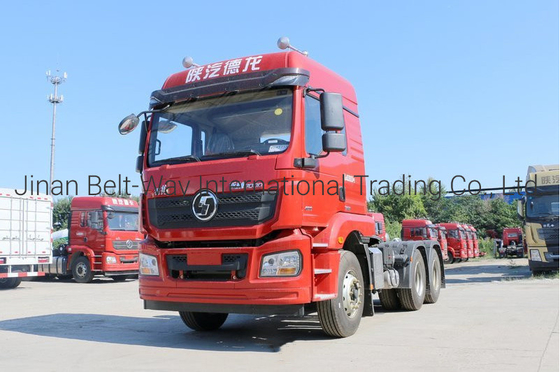 競争力のある中古シャックマン 6*4 375HP F3000 21-30t の負荷容量を持つシャックマン トラックヘッド