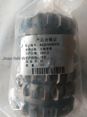 シノトルク HOWO トラック用部品 WG2210040210用のトランスミッションメインシャフト スライディングカーブ