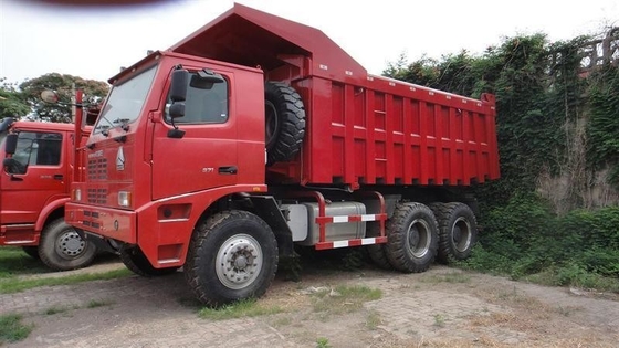 70トンのZZ5707S3640AJ HOWO マニュアルトランスミッション型の鉱山ダンプトラック