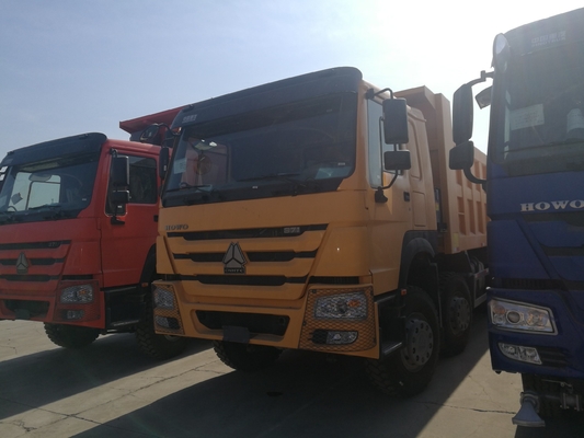 ハイデュティ Sinotruk HOWO 手動トランスミッションのティッパートラック