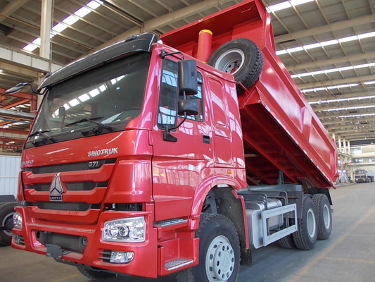 重用6×4駆動車 シノトルク HOWOダンプトラック ティッパー ISOタイヤ認証