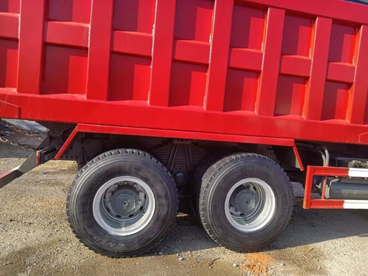 ISO認証済み 中古 Sinotruk Shacman HOWO 371 ダンプトラック 素晴らしい状態