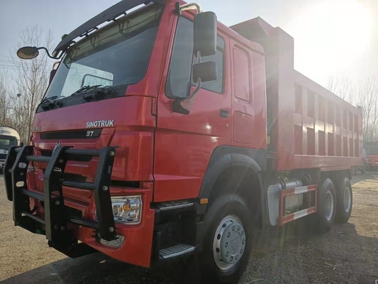 ISO認証済み 中古 Sinotruk Shacman HOWO 371 ダンプトラック 素晴らしい状態