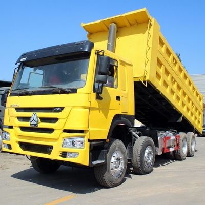 中古重型トラック HOWO 6*4 8*4 エンジン容量&gt;8Lのダンパーダンプトラック