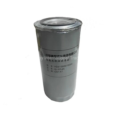主な市場 南アジア Vg61000070005 Cnhtc Sino HOWO 371HP用のダンプトラックオイルフィルター